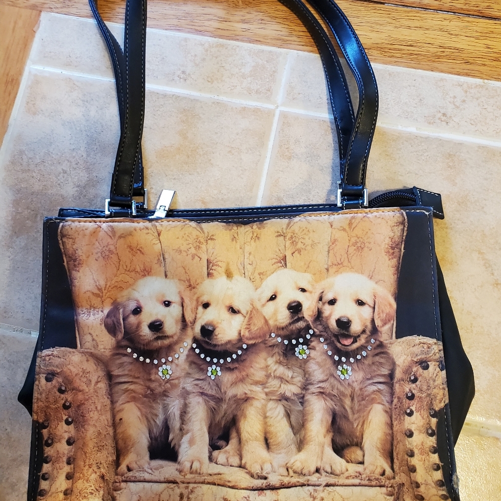 Golden Retriever Tote Bag